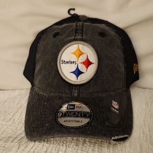 New Era 9TWENTY Pittsburgh Steelers Trucker Snapback - New